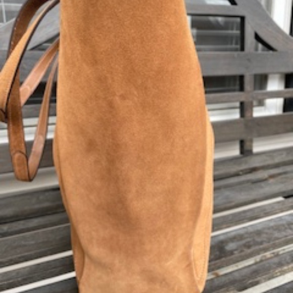 COACH Hadley Suede Tote Bag - Picture 6 of 9